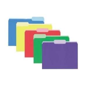  Pendaflex File Folder with Erasable Tabs  Assorted Colors 