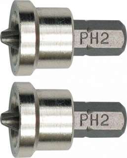 Phillips Kreuz Bit mit Einschraub Schutz Ph2 CV Bitsatz  