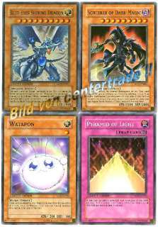 YU GI OH 4 MOVIE KINO LEUCHTENDER BLAUÄUGIGER DRACHE **  