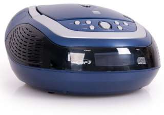 Tragbarer Kinder CD Player Radio  Kinderradio blau  