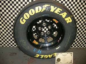 Brian Vickers HOMESTEAD 11/2007 NASCAR Race Tire & Rim  