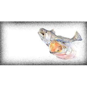 SPECKLED TROUT License Plate 2500