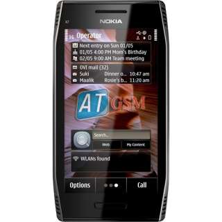 NEW Nokia X7 00 Dark Steel 8MP 3G UNLOCKED Phone+8GB 6438158328853 