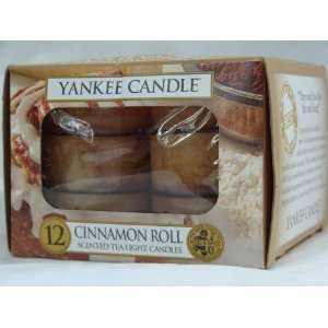  Yankee Candle Cinnamon Roll Scented Tea Lights