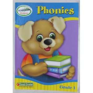  Phonics Homework Workbook Toys & Games