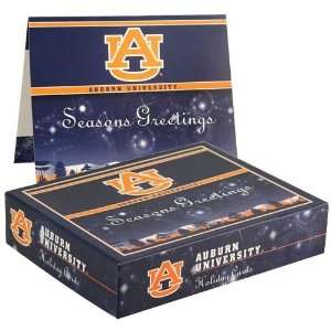  Auburn Tigers 21 Pack Holiday Cards