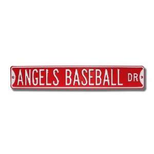    Authentic Street Signs Angels Baseball Drive
