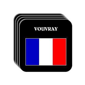 France   VOUVRAY Set of 4 Mini Mousepad Coasters