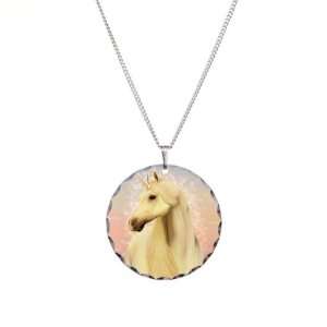    Necklace Circle Charm Real Unicorn Magic Artsmith Inc Jewelry