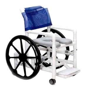  Columbia PVC Self Propelled Shower Commode Chair Health 