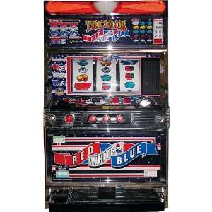  RED WHITE AND BLUE Skill Stop Machine