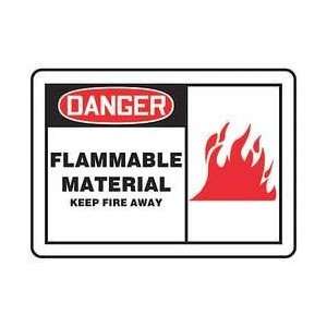  Danger Sign,10 X 14in,r And Bk/wht,eng   ACCUFORM