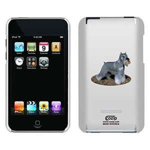  Miniature Schnauzer on iPod Touch 2G 3G CoZip Case 