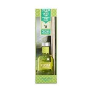  Cucina Decorative Reed Diffuser Set   Lime Zest & Cypress 