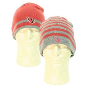  Arizona Cardinals Reversible Multi Striped Winter Knit Hat 