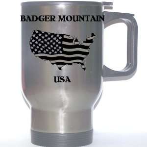  US Flag   Badger Mountain, Oregon (OR) Stainless Steel Mug 