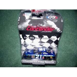  Nascar Contender Series 164 #21 Airforce Toys & Games