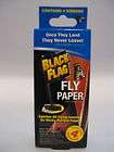 black flag fly paper ribbons 4 count  expedited