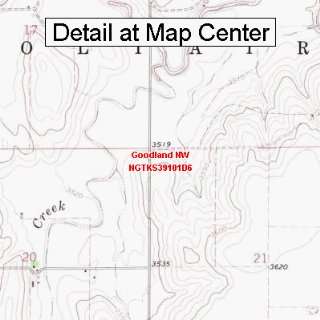   Map   Goodland NW, Kansas (Folded/Waterproof)