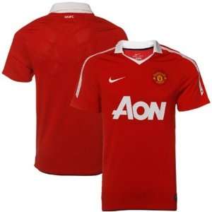 10/11 Manchester United Youth Home Soccer Jersey with Matching Shorts