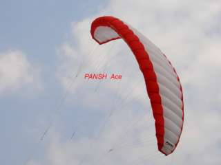 Pansh Ace 4.0 meter   Power Traction Kite   New Red  