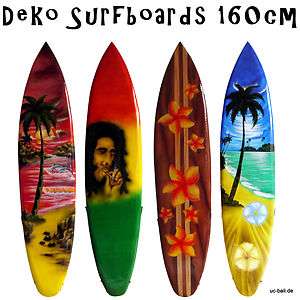 Deko Surfboard 160cm, Holz Surfbretter, große Auswahl an Surfbrett 