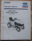 Original Ford LS35 14H Yard Lawn Tractor Operators Owners Manual 