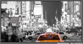 Leinwand Bild New York Manhattan Nacht Times Square NYC  