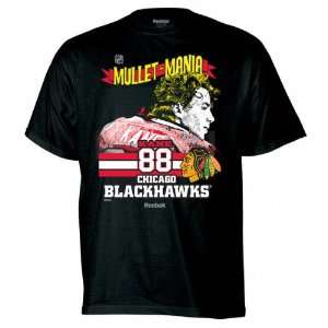  Chicago Blackhawks Patrick Kane Mullet Mania T Shirt 