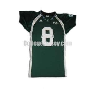   No. 8 Game Used Tulane Russell Football Jersey
