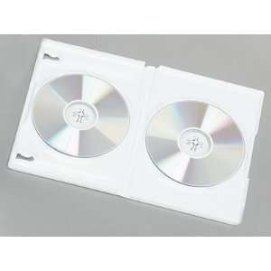  White Double DVD Cases Electronics