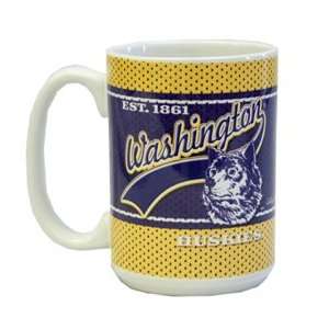   Huskies UW NCAA Coffee Mug   Jersey Style