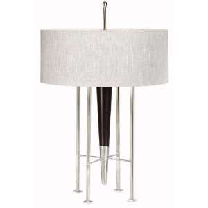  Spire Table Lamp, 31.5Hx20W, SILVER