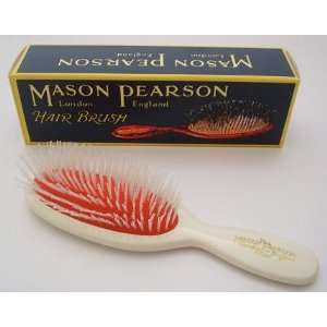  Mason Pearson Pocket Nylon IVORY Hairbrush N4 Beauty