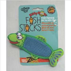  FISH STICKS TREAT DISPENSER TOY   Multi Colored Pet 