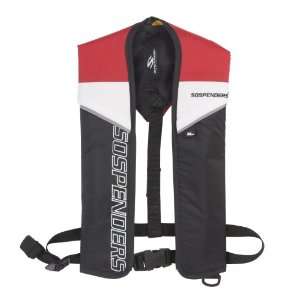  Stearns Suspenders Manual Inflatable Life Jacket Sports 