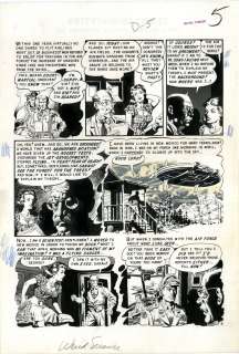This complete original 8 page story art from Weird Science #16 