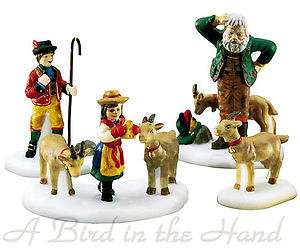 Dept 56, Alpine, HEIDI AND HER GOATS, St/4, Retired, NEW   