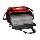 Small Berkley Red Tackle Bag Includes 2 Tackle Trays Soft Sided 