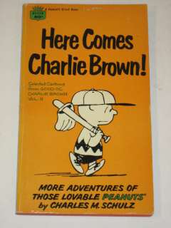 Schulz HERE COMES CHARLIE BROWN Fawcett #D1113  