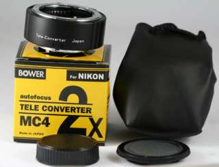 Nikon AFS DX VR Zoom 55 200mm + 2X AF LENS KIT D60 D40X 018208021666 