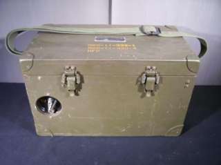 Army Signal Corps Telephone Test Set AN/PTM 3 Nice Unit  