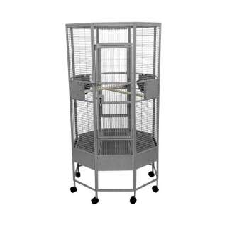 Cage Company 52 Octagon Cage   Stainless Steel  