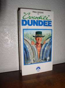 Crocodile Dundee starring Paul Hogan (VHS),  