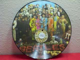 Beatles   Sgt. Peppers Picture Disc W. German Import  