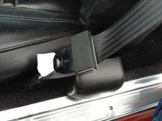   73 Pontiac Firebird Trans Am Front & Rear GM SEAT BELTS Black Full Set