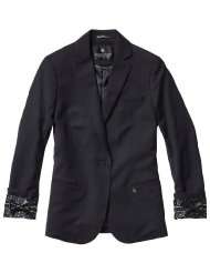 Maison Scotch Damen Blazer & Sakko basic fitted blazer/bow clip 