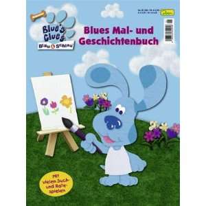 Blues Clues   Blau & Schlau. Blues Mal  und Geschichtenbuch 1. Mit 