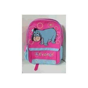 Backpack DISNEY NEW Winnie the Pooh Eeyore 16 Back Bag  