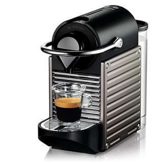 Krups Nespresso Pixie coffee machine electric titanium   NESPRESSO 